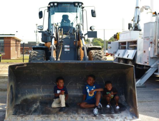 Touch a Truck - bulldozer