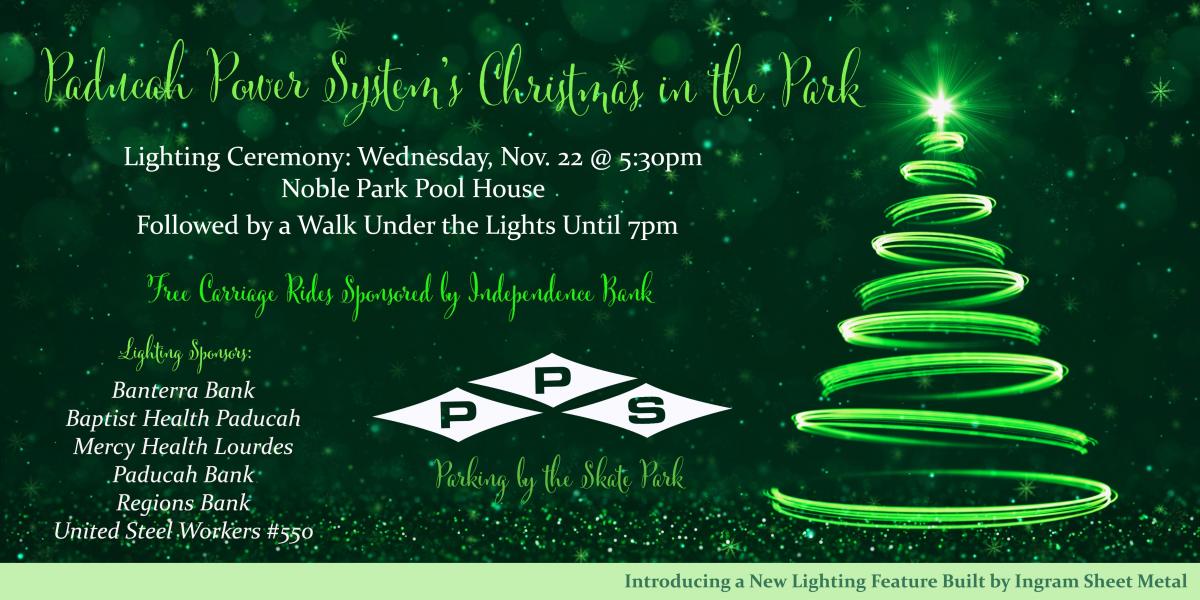 Christmas in the Park Lighting Ceremony